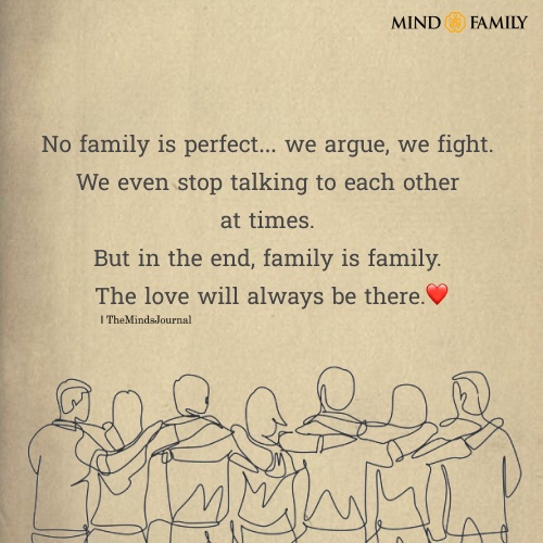 No family is perfect