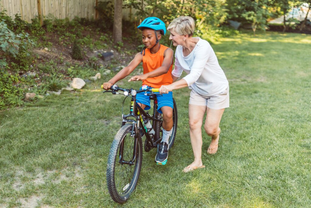 Cycling: games for kids to play alone