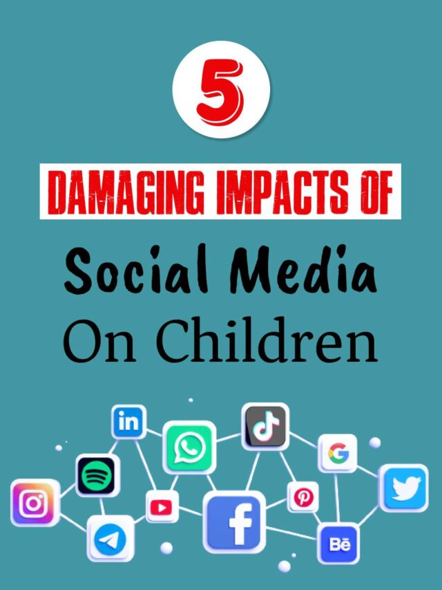 5 Damaging Impacts of Social Media on Children