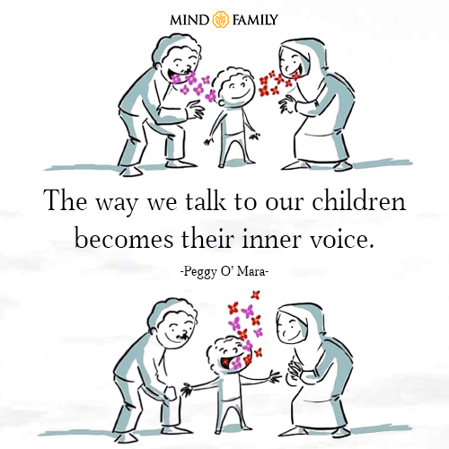 The way we talk to our children