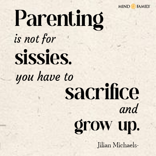 parenting is not for sissies