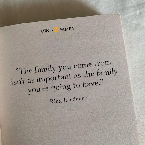 The family you come from