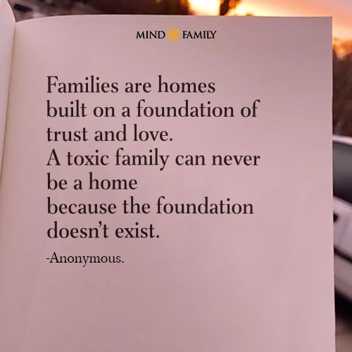 Families Are Homes Built On A Foundation