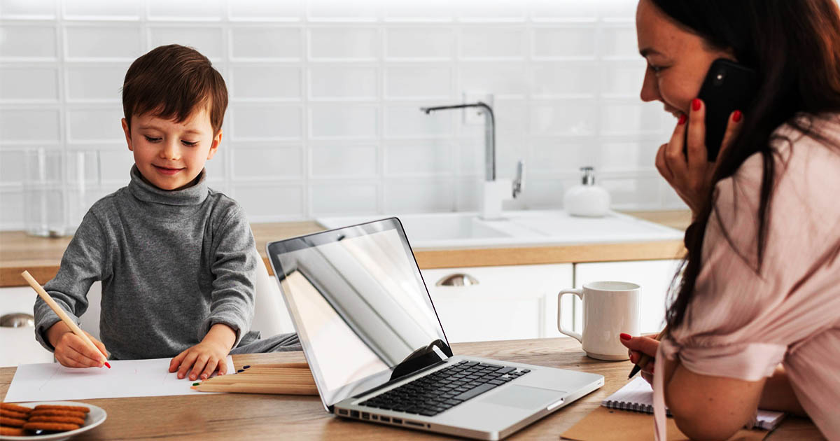 7 Helpful Tips For Working From Home With Kids