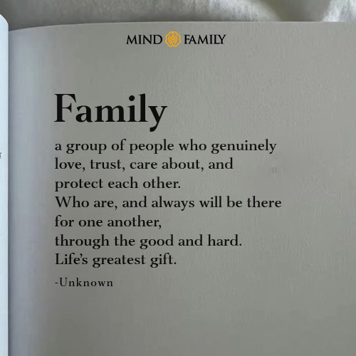 Family A Group Of People Who Genuinely Love