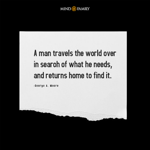 A Man Travels The World Over In Search
