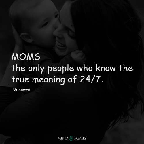 MOMS the only people