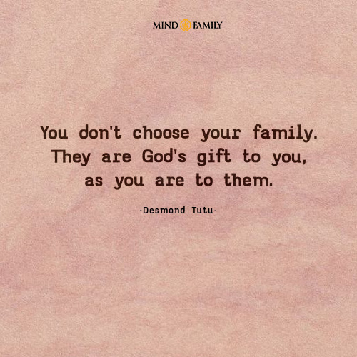 You Dont Choose Your Family