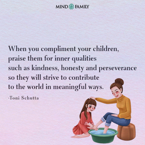 When You Compliment Your Children