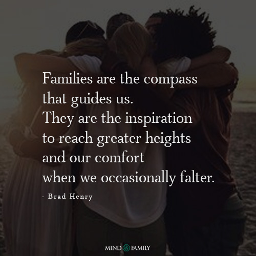 Families Are The Compass That Guides Us