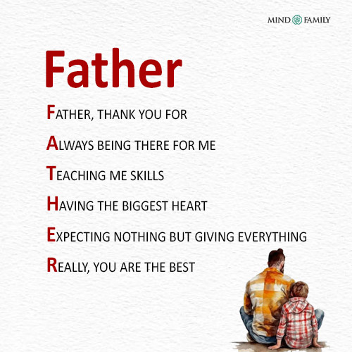 Father Thank You For Always Being There