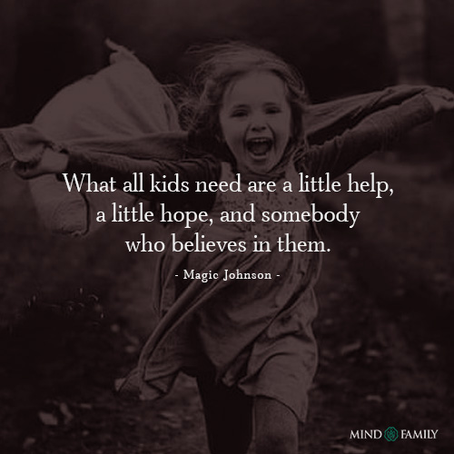 What All Kids Need Are A Little Help