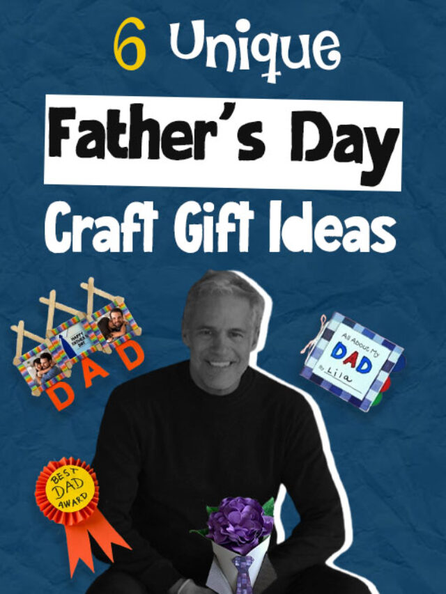 Unique Father’s Day Craft Gift Ideas For Your Kids To Make