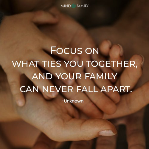 Focus On What Ties You Together