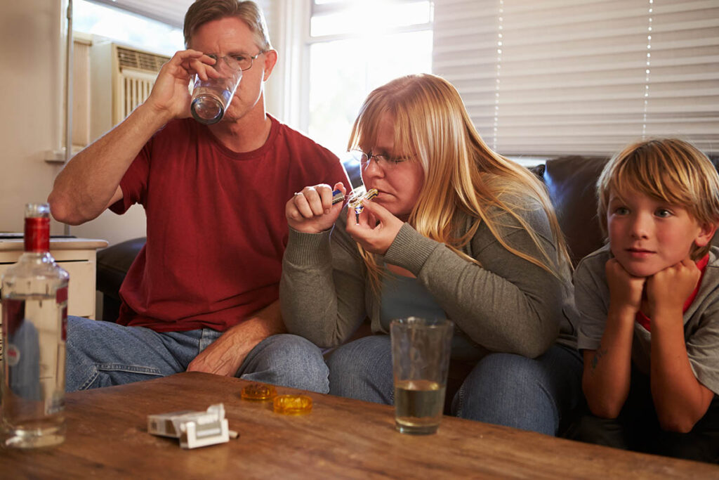 Impact of substance abuse on families