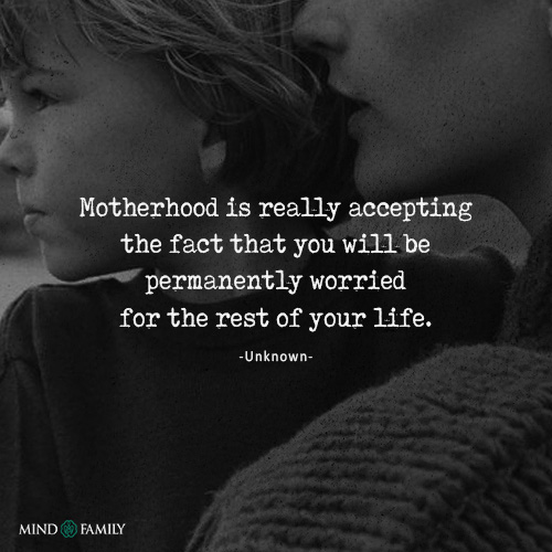 Motherhood Is Really Accepting The Fact