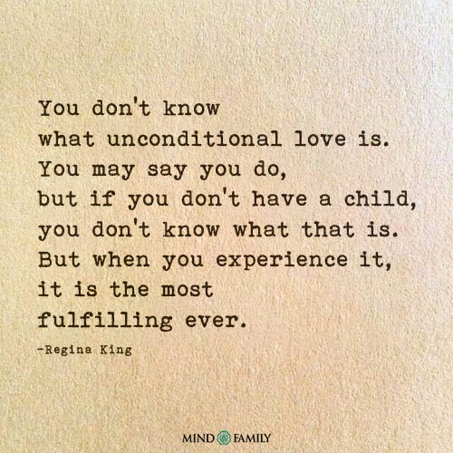 You Dont Know What Unconditional Love