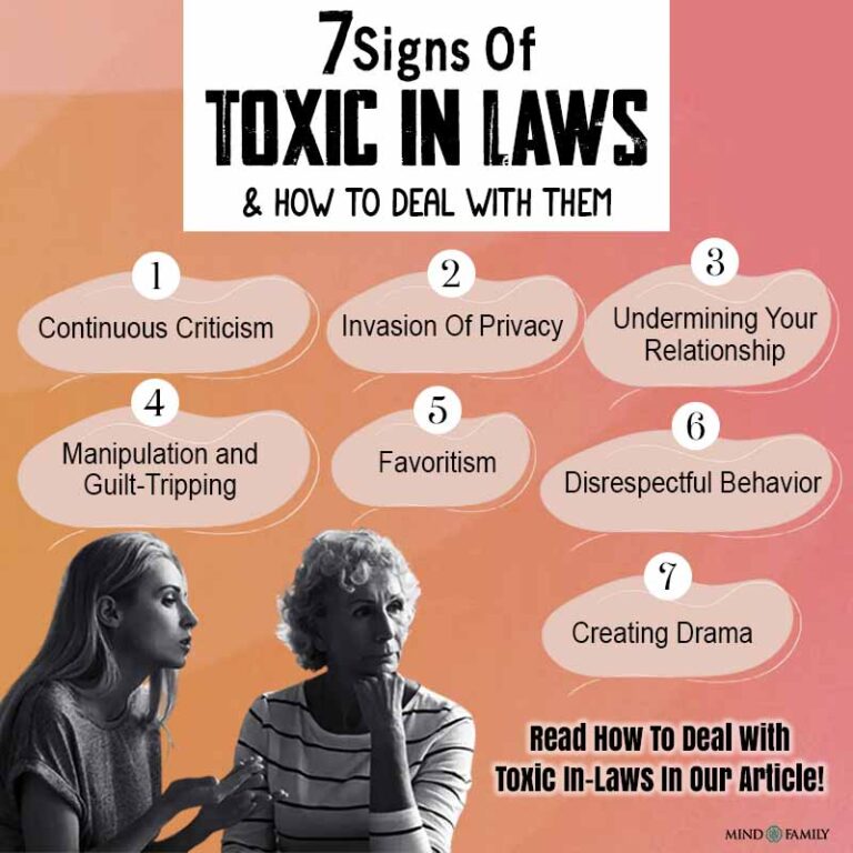 7 Alarming Signs of Toxic inLaws And How To Deal With Them