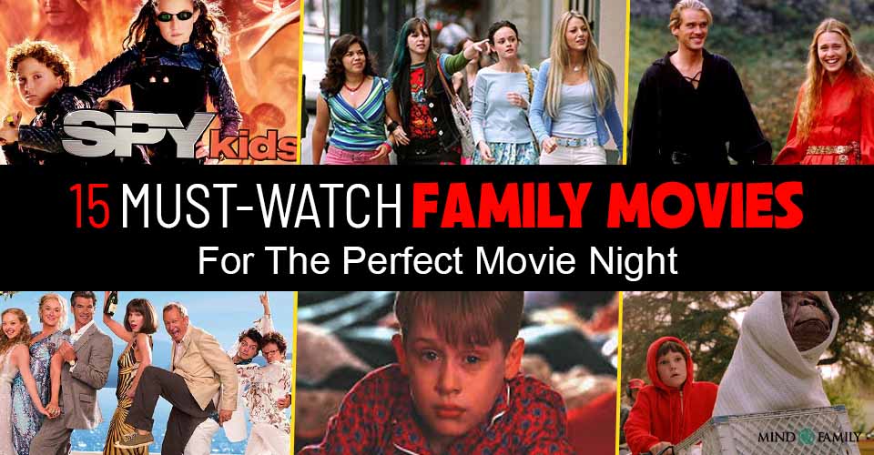 15 Classic and New Family Movies for a Perfect Movie Night