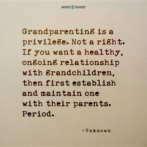 Grandparenting Is A Privilege