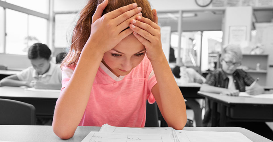 dealing with school stress in children