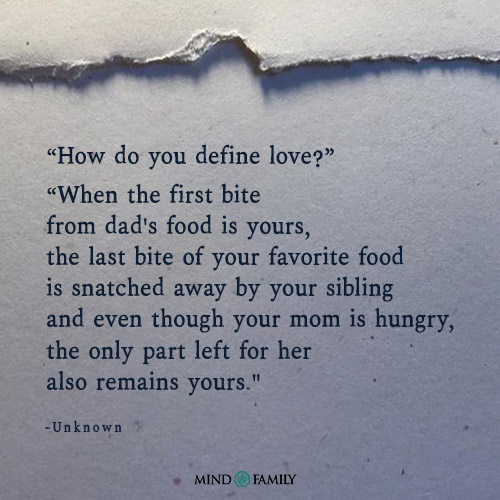 How Do You Define Love