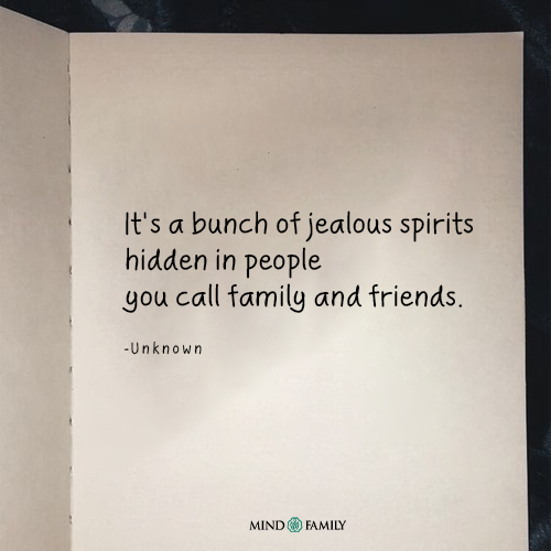 Its A Bunch Of Jealous Spirits Hidden