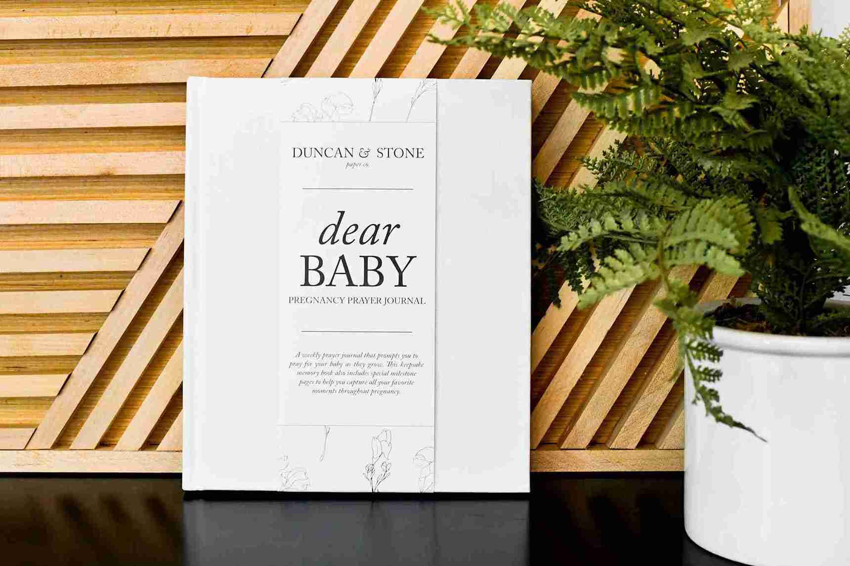 Pregnancy Prayer Journal: A Beautiful Way To Connect With Your Baby And God