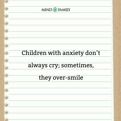 Anxiety In Children Often Wears A Smile – Mental Health Lesson