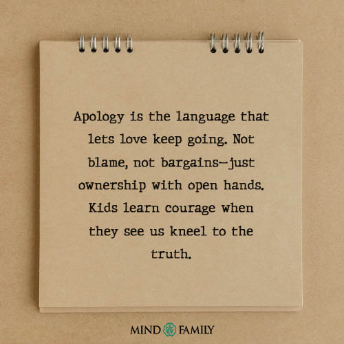 Apology Is The Language That – Repair Thought