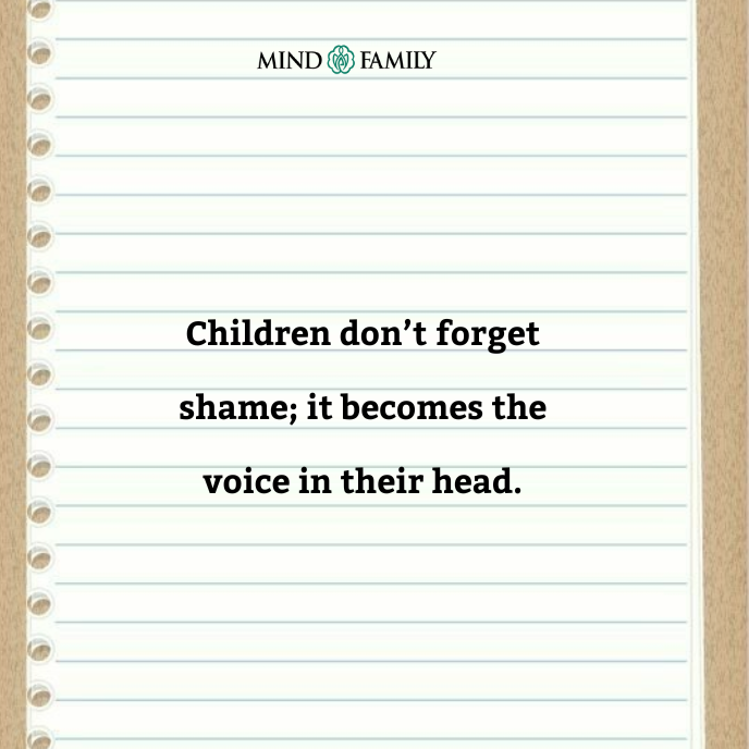 Shame Is The Heaviest Weight A Child Carries – Parenting