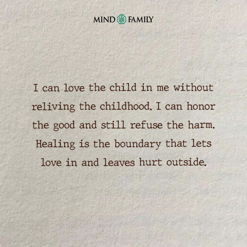 I can love the child – Mother Wound Thought
