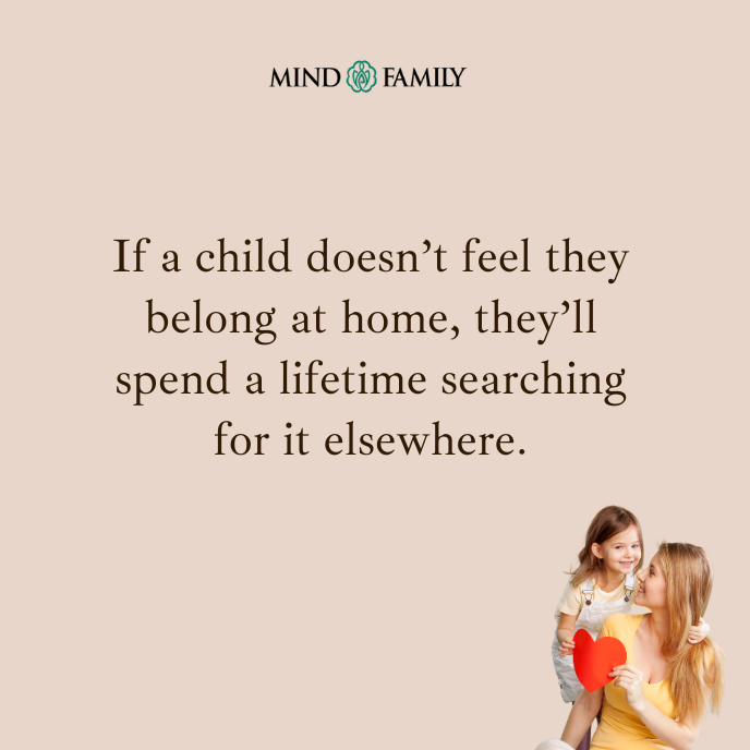 Belonging At Home Protects A Child’s Mind – Family Mental Health