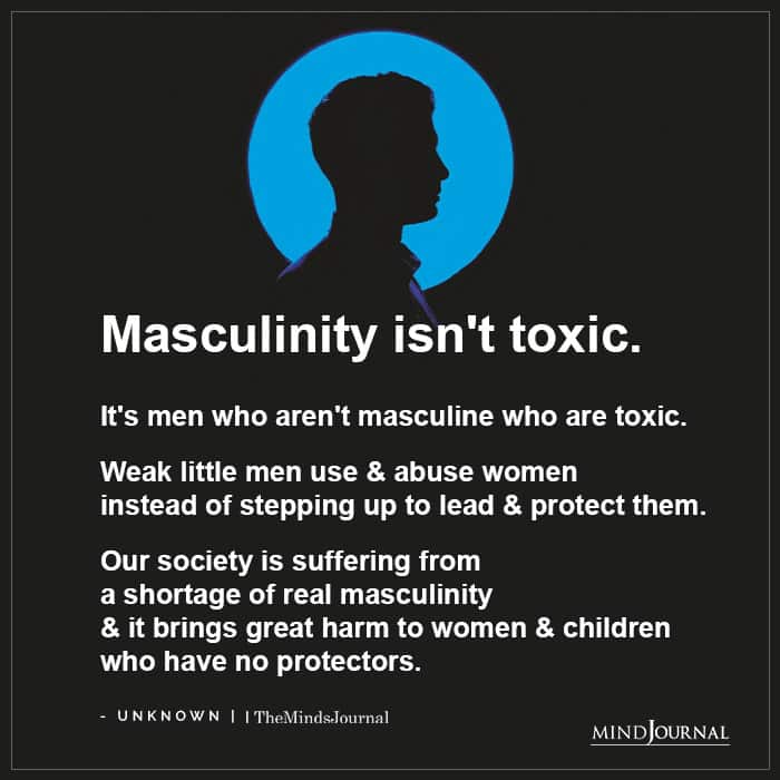 Rethink Masculinity & Redefine It