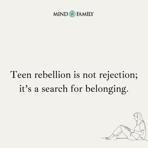 Teen Rebellion Is Often A Plea For Connection – Parenting