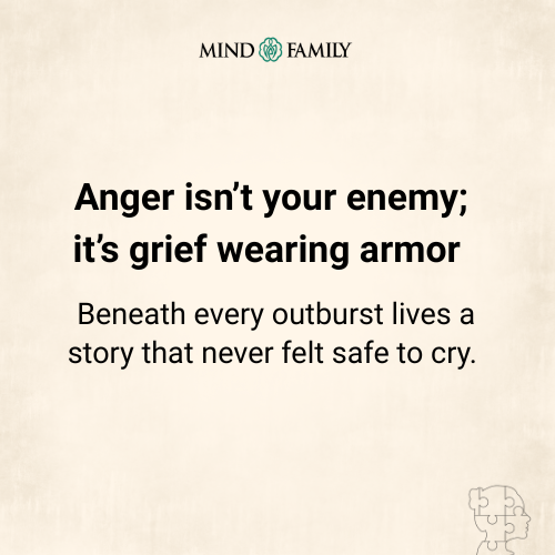 Anger Is Grief In Disguise