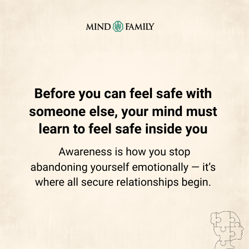 Self-Awareness Is The First Safe Relationship