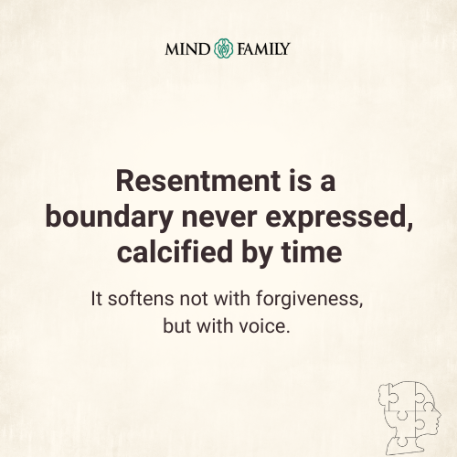Resentment Is Unspoken Need Turned Rigid