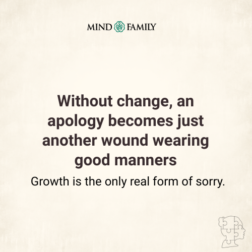 Apologies Without Change Keep Wounds Open