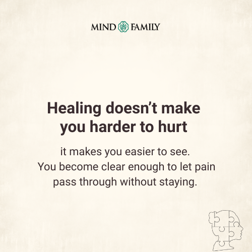 Healing Doesn’t Make You Untouchable, It Makes You Transparent