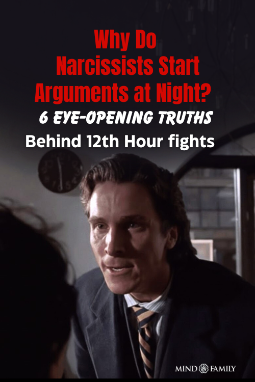 narcissist argument tactics