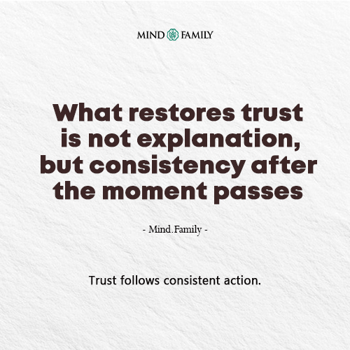 Trust Is Built Through Emotional Follow-Through
