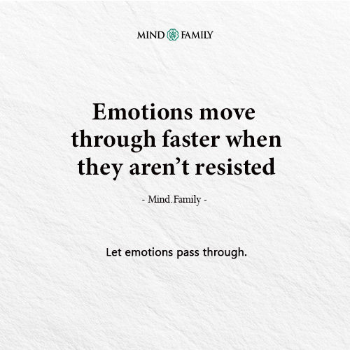 Healing Allows Emotions To Pass Without Escalation
