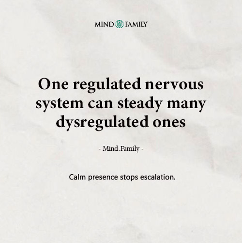 Calm Presence Prevents Emotional Contagion