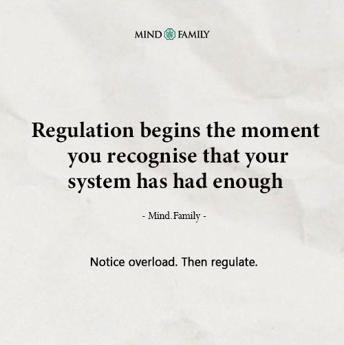 Emotional Maturity Includes Knowing When Stimulation Is Too High