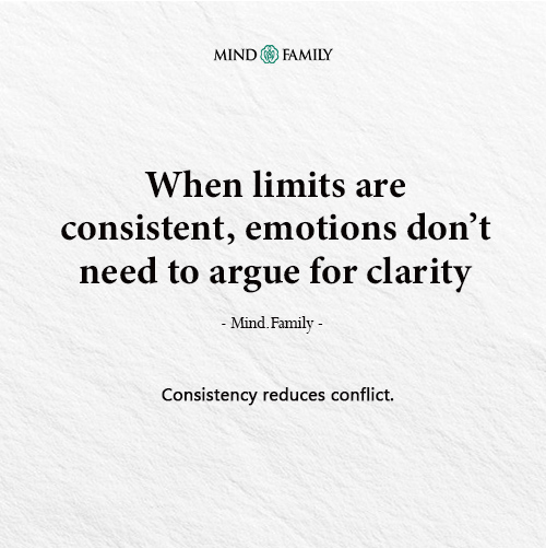 Predictable Boundaries Reduce Emotional Negotiation