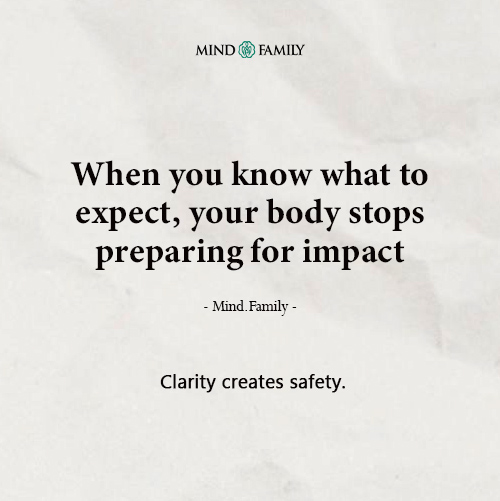 Safety Is The Absence Of Emotional Guesswork